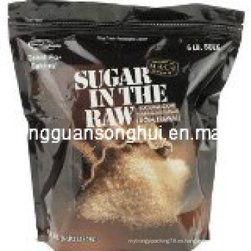 Bolso de empaquetado plástico del caramelo / bolso de azúcar de Brown / bolso de azúcar crudo / bolso de azúcar de caña natural